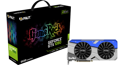 Palit GeForce GTX 1080 GAME ROCK PREMIUM