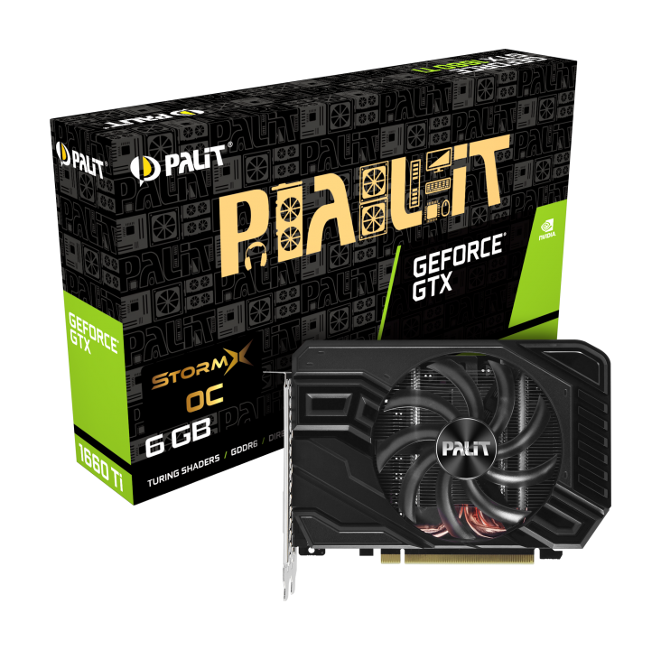Palit Products - GeForce® GTX 1660 Ti StormX OC ::