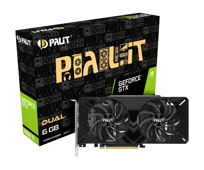 Palit Products - GeForce® GTX 1660 Ti Dual ::