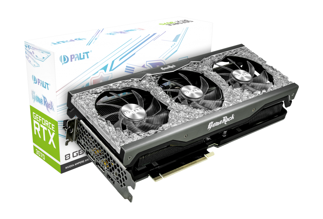 Palit Products - GeForce RTX™ 3070 GameRock ::