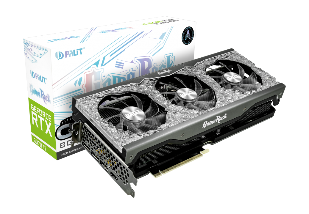 Palit Products - GeForce RTX™ 3070 Ti GameRock OC ::