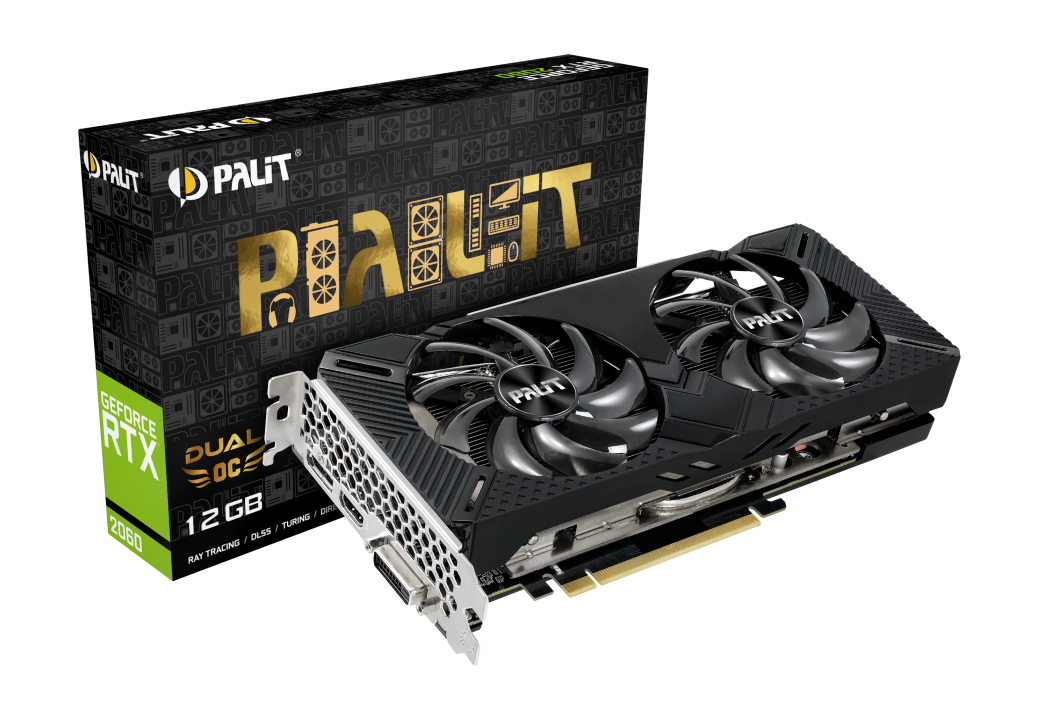PC/タブレット PCパーツ Palit Products - GeForce RTX™ 2060 Dual OC 12GB ::