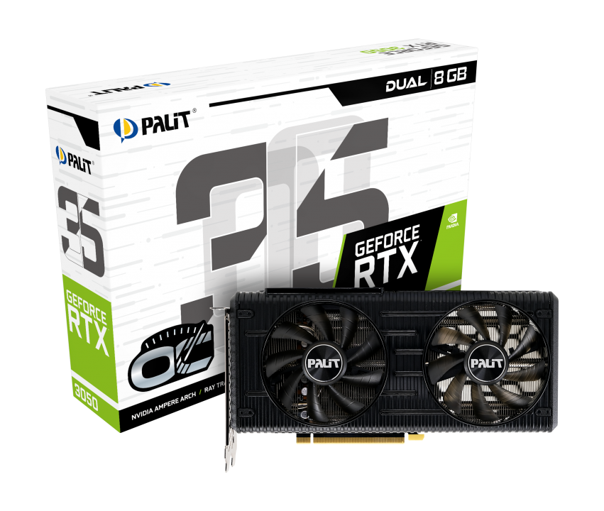 Palit Products - GeForce RTX™ 3050 Dual OC ::