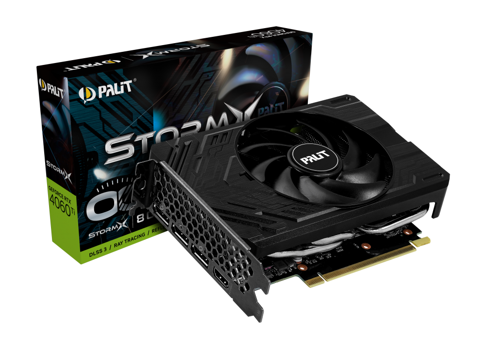 PALIT グラフィックボード 4060Ti stormX 8GB Palit Products - GeForce RTX™ 4060 Ti StormX 8GB ::