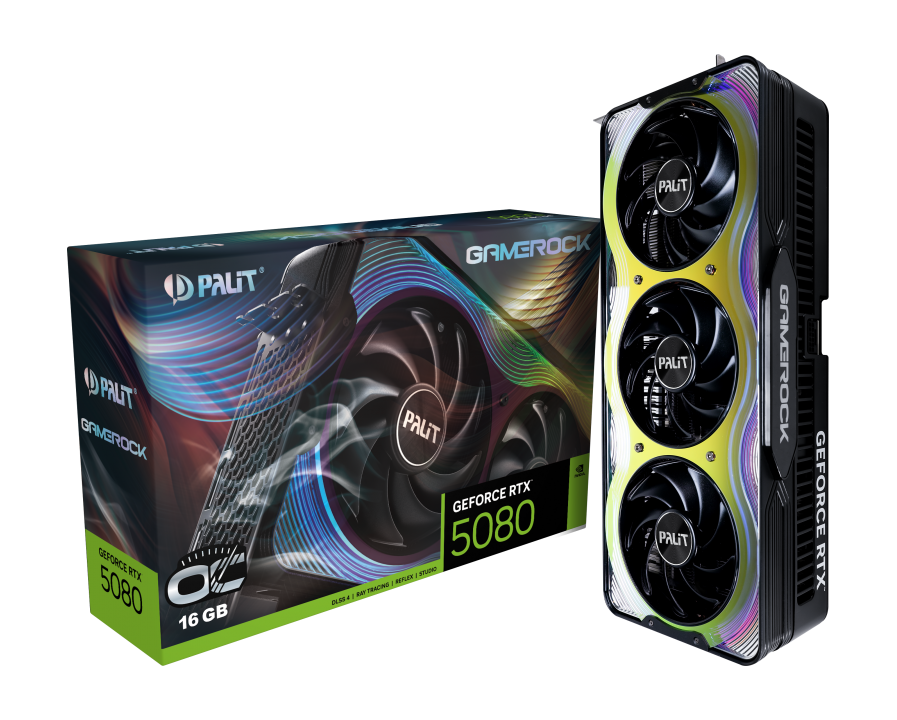 Palit RTX3080 GameRock OC 10G③ Palit Products - GeForce RTX™ 3080 GameRock OC ::