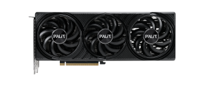 Palit geforce rtx 5070 infinity 3 oc | 12gb gddr7 | dlss 4 in ray tracing | sff-ready | grafična kartica 2 Palit geforce rtx 5070 infinity 3 oc 12gb gddr7 sprednji pogled s tremi ventilatorji